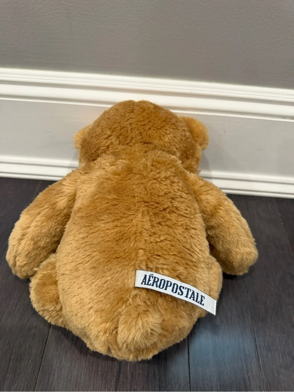 Aeropostale 14” in Honey Brown Plush Teddy Bear Stuffed Animal Kids Toddlers